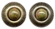 unakite earrings in medium setting #4
